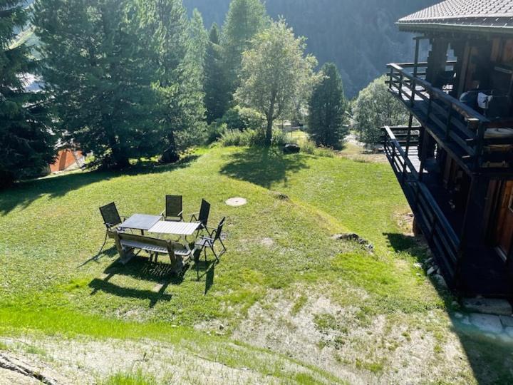 Chalet Singlinaz Zinal Extérieur photo